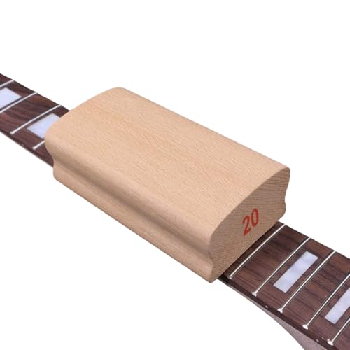 Yinfente 20inch Guitar Radius Sanding Block Fret Leveling Fingerboard Luthier Tools for Acoustic or Electric Bass Guitar - size: 20inch