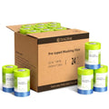 Tangibay Pre-Taped Masking Film for Painting, 22" x 66', 24 Rolls - size: 24 Rolls: 22"