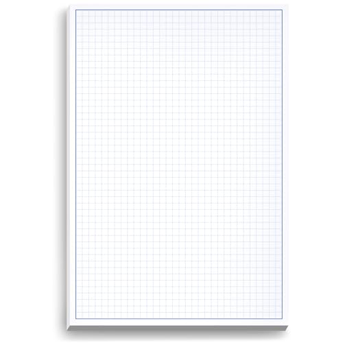 NextDayLabels Blueprint Graph Paper Pad 8.5x14, 50 Sheets, 1-Pack - size: 8-1/2 x 14" (1 Pad)