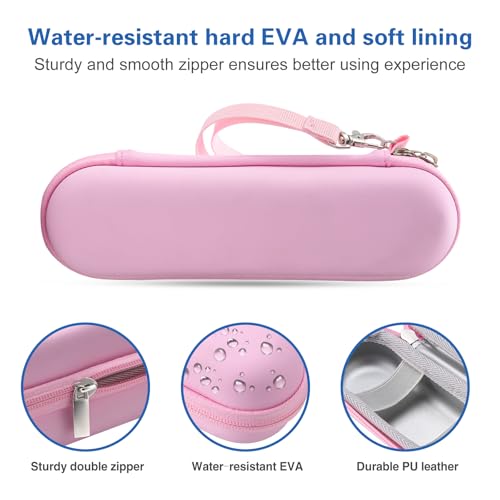 ProCase Toothbrush Travel Case for Oral-B & Sonicare -Pink - color: Pink