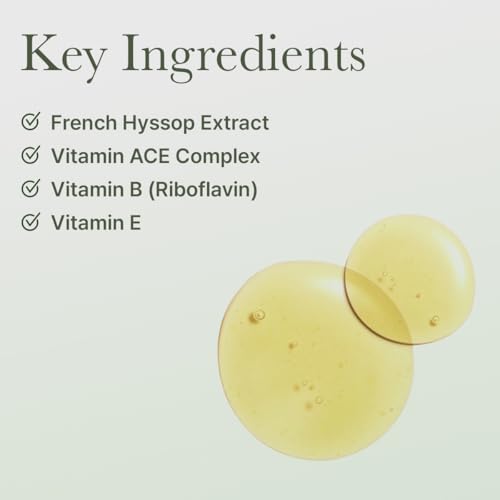 ARENCIA Hyssop Glow Sheet Mask, 5 Pack, Hydrating, Glowing, Boosting, Repairing for younger looking skin with Vitamin A,C,E - size: 5 Count (Pack of 1)