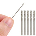 20 Pcs 1.5 mm HSS Micro Twist Drill Bit, Mini High Speed Steel Drill for Wood, Plastic, Soft Metal - size: 1.5 mm