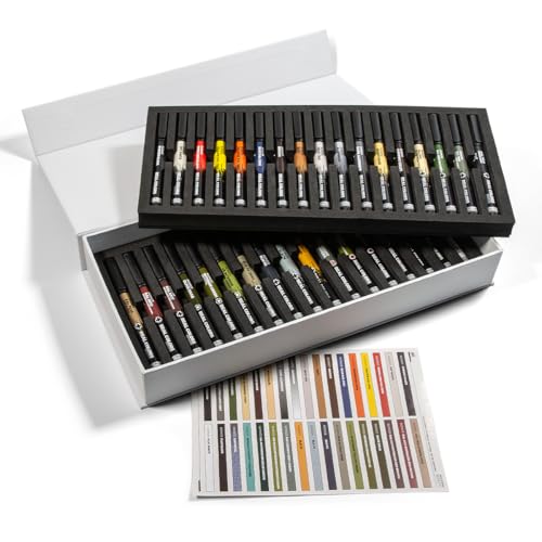 Ak Interactive - Special Box 34 Real Colors Markers