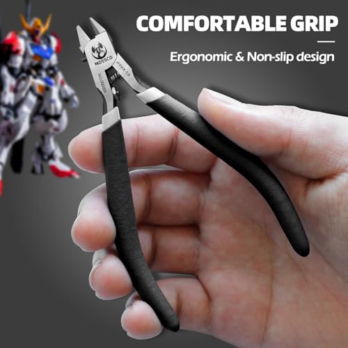 HYHX-1.0 Ultra-Thin Single-Edge Model Nipper, 120mm Sprue Cutter - style: Black-Advancers(Durable)