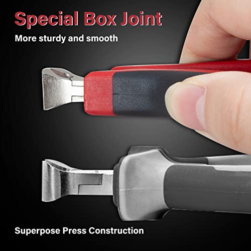 SPEEDWOX 4 Inch End Nippers Mini End Cutting Pliers with Spring - style: End Nippers