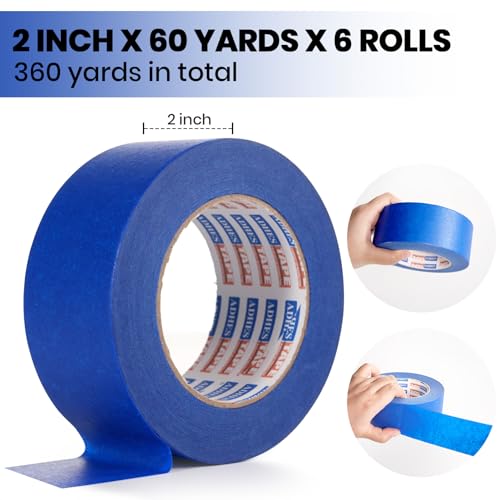 ADHES Upgrade Blue Painters Tape - size: 50mm x 55m