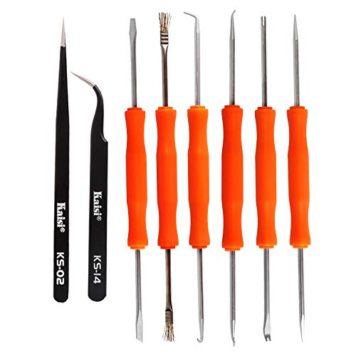 Kaisiking 6 Pcs Double Sided Soldering Assist Aid Repair Tool