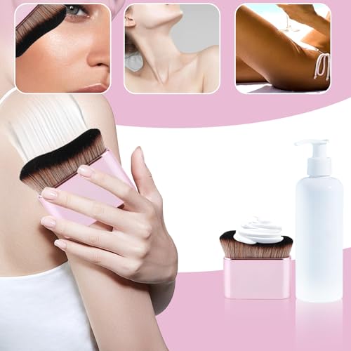 Self Tanning Brush, Self Tanner Applicator Blend Brush - color: Rose Pink, style: style 1