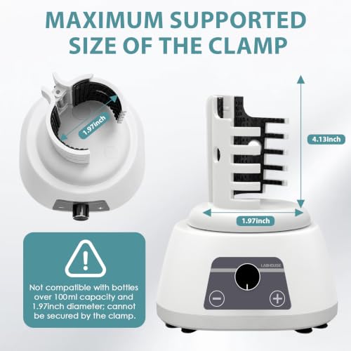 MVM-Pro Hands-Free Vortex Paint Shaker, 3000RPM - color: White