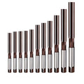 11PCS Hand Reamer Set H8 Straight Slot Reamer,Metric Reaming Drill Bit for Metal,DRINYOUNG (11PCS：3mm-20mm) - size: 11PCS：3mm-20mm