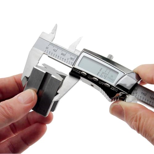 General Tools Digital Caliper #147-6" Precision Measuring Tool - Stainless Steel Ruler - size: 0 - 6" Range, style: 6-Inch Digital Caliper