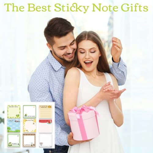 Funny Positive Sticky Notes 3x3 Gifts for Office 9-Pack - color: Inspirational