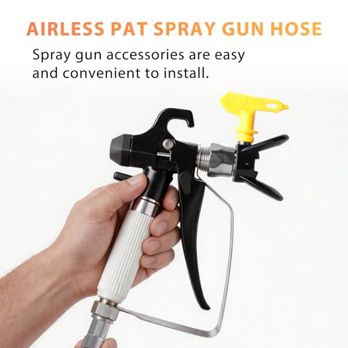 30Ft Airless Paint Sprayer Hose 1/4, 5800 PSI High Pressure - size: 30FT