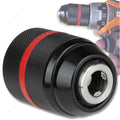 Keyless Hand Power Drill Chuck 1/2”-20UNF Mount, 2~13mm Self-tighten Drill Chuck,Keyless Chuck for Multiple Purposes（Before Purchasing,Make Sure That Your Drill Chuck is 1/2 "-20UNF）