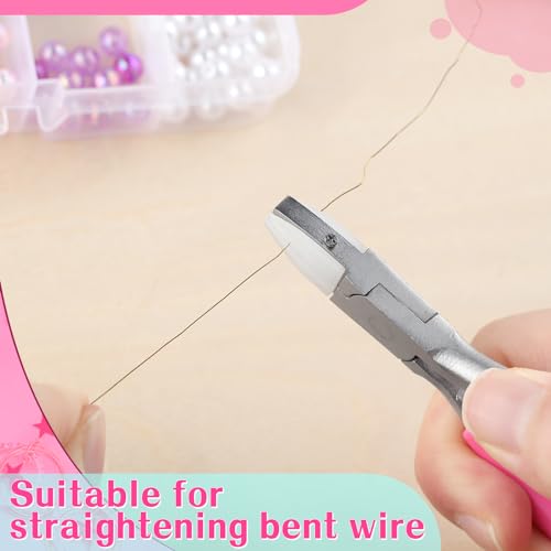 SPEEDWOX 3.5-Inch Double Nylon Flat Jaw Pliers Jewelry Making Pliers - style: Flat Nylon Jaw Pliers