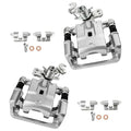cciyu Rear Left & Right Disc Brake Calipers w/Bracket 18B5002 18B5003 - size: Rear[18B5002+18B5003]