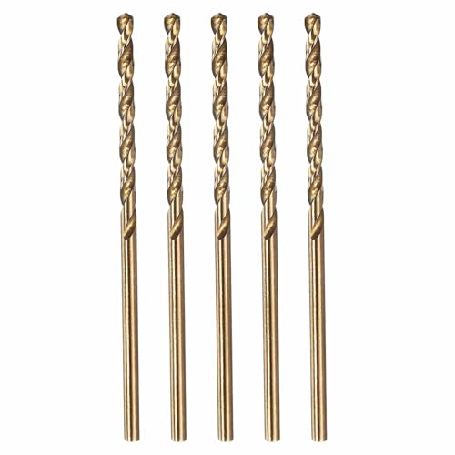 5pcs Micro Drill Bit #44 Diameter 2.184mm 4341 HSS for Soft Metal - size: #44