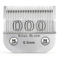 Size 000 Clipper Blade 0.5mm Compatible with OsterClassic76, Silver, 1 Pack - size: Size 000