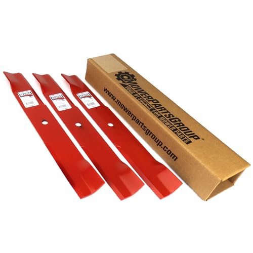 (3) Blades Fits Hustler 54" Raptor SD Fastrak X One Super Z 797696 601124