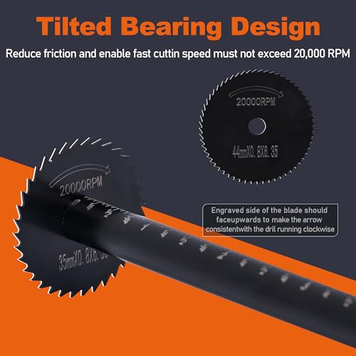 PVC Pipe Internal Cutter, 4-Inch Adjustable Depth Guide, 360° Rotating - color: Black, size: 4 inch