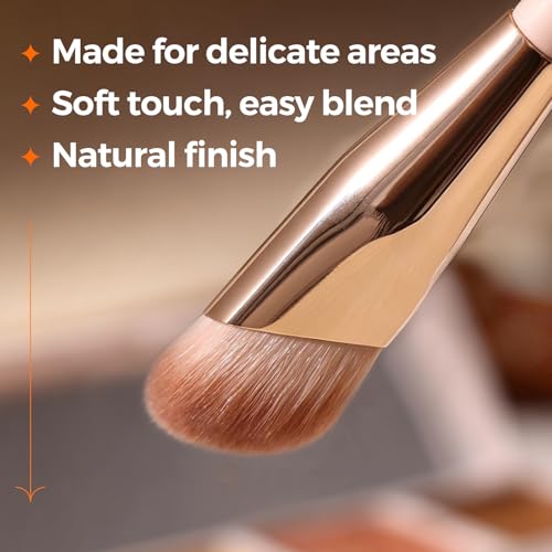 Albeaut Under Eye Concealer Brush, Precision Face Makeup Brush - style: P193 Concealer
