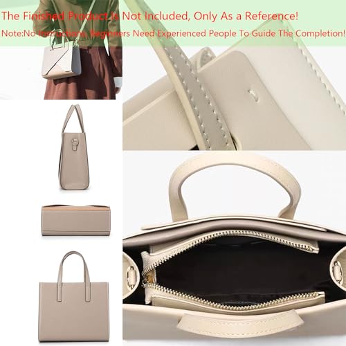 RIVEENY Shoulder Bag Handbag Acrylic Template Leather Pattern Acrylic Leather Pattern Leather Templates for Women's Shoulder Bags, transparent