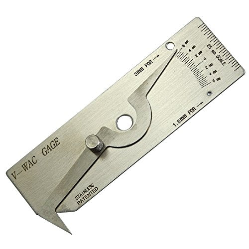 RIVERWELD V-WAC Single Weld Gage Welding Inspection Metric - style: Metric