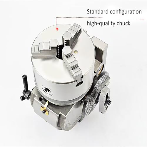 6 Inch Dividing Head Set Precision Dividing Head for Milling Machine Rotary Table for Milling Grinding Drilling Machine - size: 6 Inch