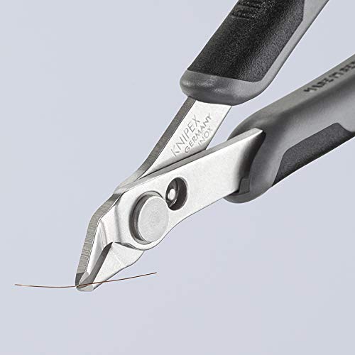 KNIPEX Tools 78 03 125 ESD Electronic Super-Knips, 5-Inch - size: 5-Inch without Lead Catcher