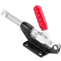 Utoolmart Adjustable Toggle Clamp, Pull Button Quick-Release Push Pull Action Toggle Clamp 851 Lbs Capacity High Carbon Steel GH-304-EM Toggle Clamp - size: GH-304-EM 1pc