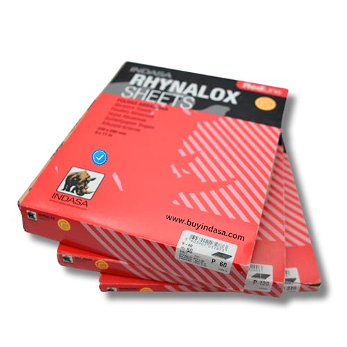 Buy Indasa Red Line Rhynodry Heavy Duty Sanding Sheets, 5 Series (5-150) - style: 5-150