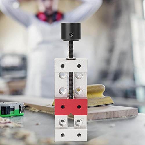 2inch Mini Drill Press Bench Vice Clamp Aluminum Flat Clamp Opening Parallel Table Bench Vise Press Machine Vise DIY Carving Bed Fixing Tool