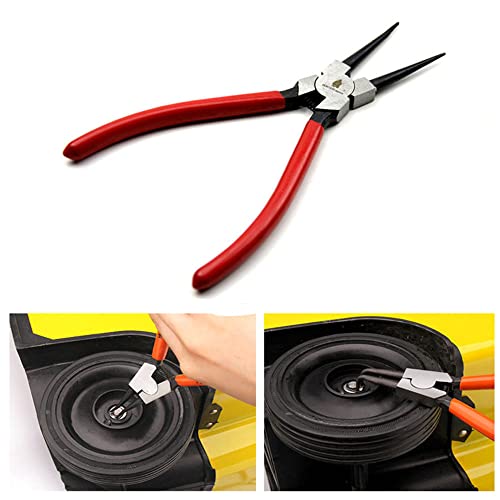 Utoolmart 2Pcs Internal Snap Ring Pliers 7 Inch 90 Degree Bent Retaining Ring Pliers Precision Circlip Pliers - color: 2pcs, size: Internal Bent Jaw