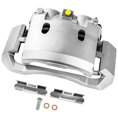 cciyu Front Right Disc Brake Caliper Assembly With Bracket 18B4746 - size: Front Right[18B4746]