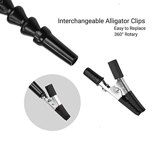 Toolour Helping Hands Soldering,Third Hand Tools,PCB Circuit Board Holder,Flexible Y-Shaped Arms with Non-Slip Desk Clamp Base for Electronics Repair Modeling Jewelry Assembly Hobby Craft Workshop