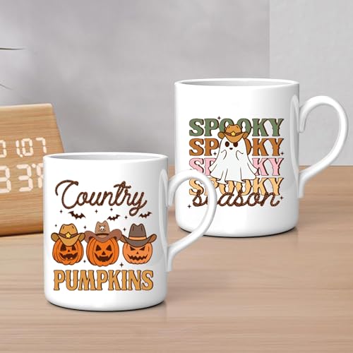 Halloween UV DTF Cup Wraps, Transfer Stickers for Glass Tumblers - color: Halloween725