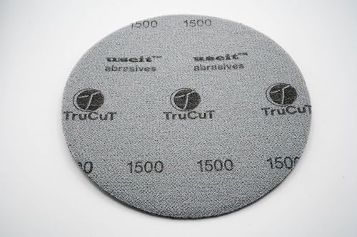 CTD TruCut Sanding Pads for Bowling Ball Resurfacing (1500 grit 6 inch) - size: 6 inch, style: 1500 Grit