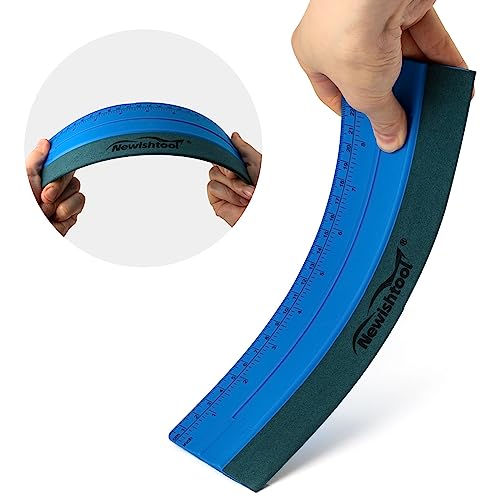 NEWISHTOOL Squeegee for Vinyl, Sign Making, Decals, Craft, Wallpaper Tools - color: Blue, size: 25cm
