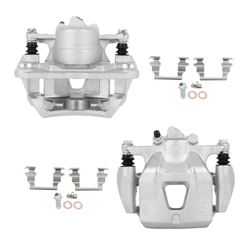 SCITOO Front Left & Right Disc Brake Calipers With Bracket 19B1974 19B1975 - size: Front[19B1974 & 19B1975]