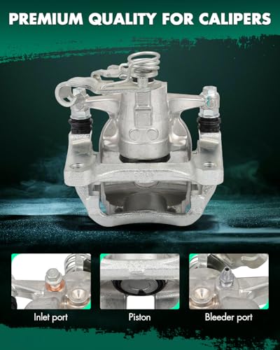 SCITOO Rear Right Disc Brake Caliper With Bracket 18B5542 - size: Rear Passenger[18B5542]