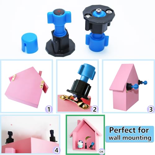 Keyhole Slot Marker with Level for Mark Nail Hole Picture Location