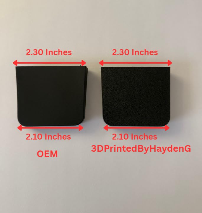 3DPrintedByHaydenG Replacement Clamp Pads for Pony Jorgensen 7456 – Fits 3/4" & 1/2" Pipe Clamps (Models 50, 52, 7200) – Non-Marring, Protective Soft Cushion Pads – Made in USA (2 Pack)