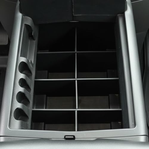 Vehicle OCD - Center Console Organizer for Ford F150 (2004-2014) (Column Shift w/Bucket Seats Only) - Made in USA - SLX104 - size: 2004-2014