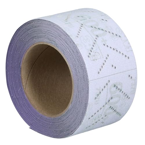 3M Cubitron II Hookit Clean Sanding Sheet Roll 34469, 320+ Grade, 115 mm x 12 m, 1 Roll, Long-Lasting, Sharp Cut,Clean Sanding Abrasive Sheet for Automotive Sanding - size: 115 mm x 12 m
