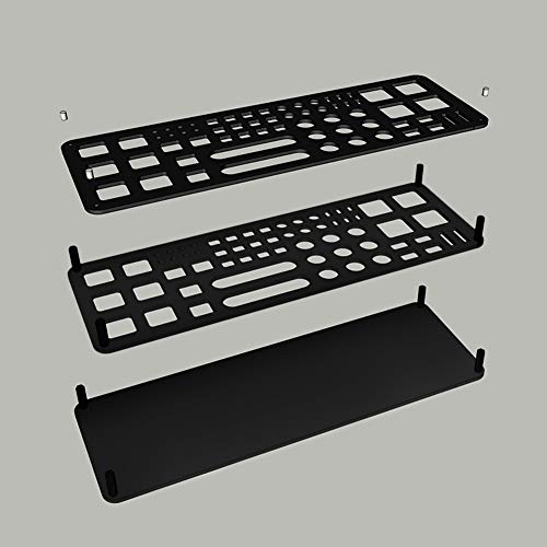 OLYCRAFT Mold Making Tools Storage Box Gunpla Tools Storage Box Model Building Tool Organizer 63 Holes Shelf Craft Tools Rack Stand for Tools Storage