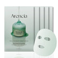 ARENCIA Hyssop Glow Sheet Mask, 5 Pack, Hydrating, Glowing, Boosting, Repairing for younger looking skin with Vitamin A,C,E - size: 5 Count (Pack of 1)