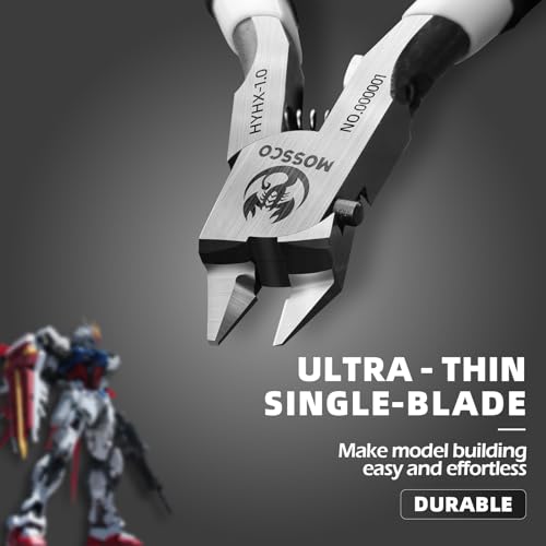 HYHX-1.0 Ultra-Thin Single-Edge Model Nipper, 120mm Sprue Cutter - style: Black-Advancers(Durable)