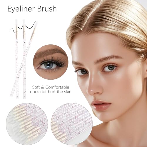 150 Piece Disposable Makeup Applicator Tool Kits, Mixing Disposable Mascara Wands Eyeliner Brushes Lipstick Applicator Brushes for Makeup Artist Supplies (style 2) - color: style 2