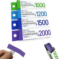 Self-Adhesive Fine Sandpaper,1000-2000 Grit for Model Polishing - style: #1000/1200/1500/2000