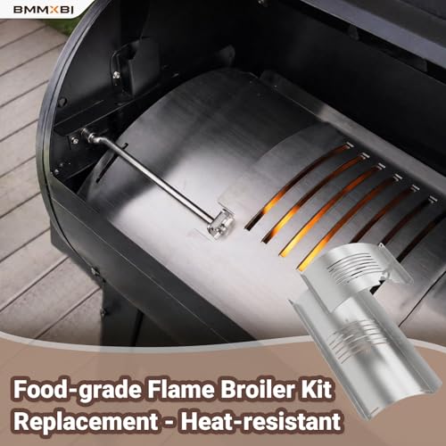 Flame Broiler Kit for Pit Boss 1250 Series Pellet Grills - size: For pitboss 1250